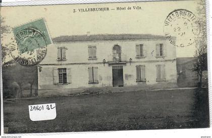 VILLEBRUMIER- HOTEL DE VILLE