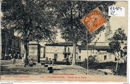 VILLEBRUMIER- PLACE DE LA CROIX- LABOUCHE 256
