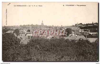 CPA La Normandie la Villedieu Vue generale