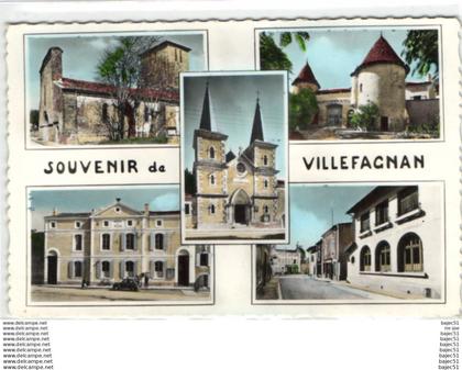 1 cpsm Souvenir de Villefagnan
