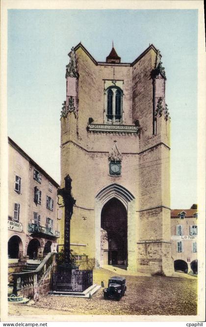 CPA Villefranche De Rouergue La Collegiale