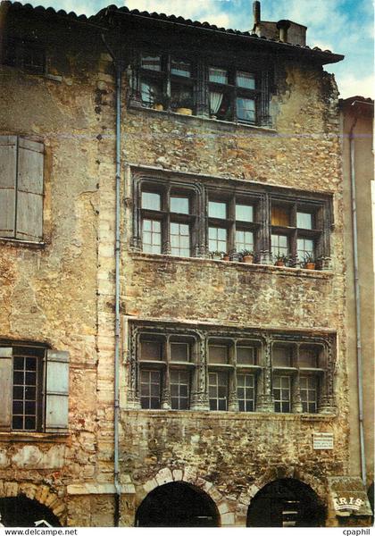 CPM Villefranche de Rouergue Aveyron Maison Renaissance