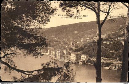 CPA Villefranche sur mer A travers les pins