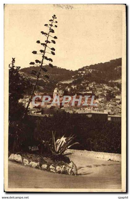CPA Villefranche Sur Mer Apercu de la Vieille Ville