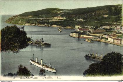 CPA Villefranche Sur Mer L'Escadre Bateaux
