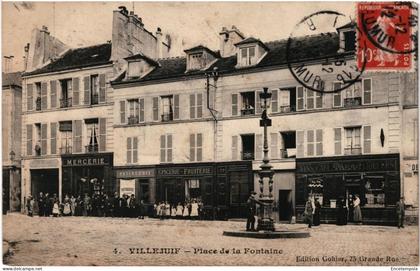 CPA  Carte Postale  France  Villejuif  Place de la Fontaine   VM108348