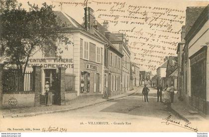 VILLEMEUX SUR EURE GRANDE RUE