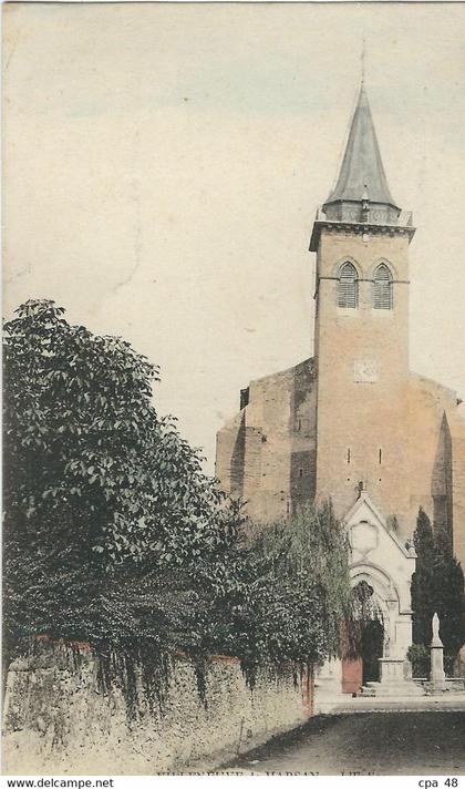 LANDES : Villeneuve de Marsan, L'Eglise