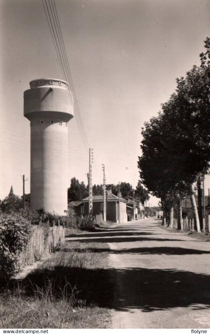 villeneuve de marsan - le château d'eau , route de mont de marsan
