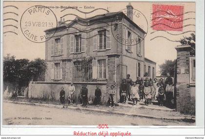 VILLENEUVE LA DONDAGRE : écoles - très bon état