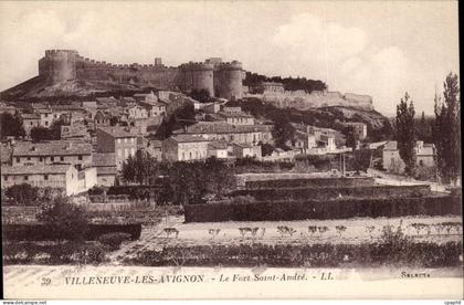 CPA Villeneuve les Avignon Le fort Saint Andre