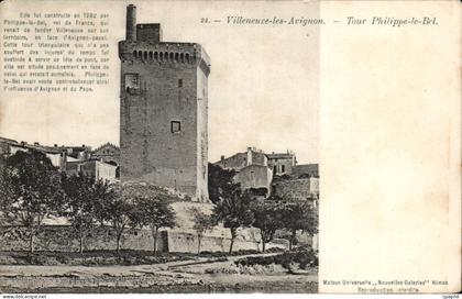 CPA Villeneuve les Avignon Tour Philippe le Bel