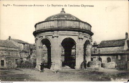 Villeneuve les Avignon - Le Baptistere de l'ancienne Chartreuse - CPA