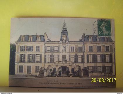 VILLENEUVE SAINT-GEORGES (VAL DE MARNE)  HOTEL DE VILLE.