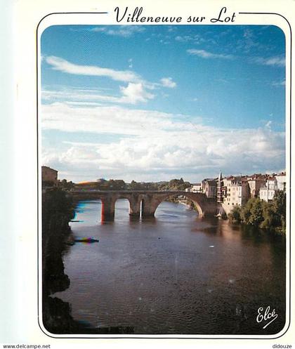 47 - Villeneuve sur Lot - Le Pont Vieux sur le Lot - CPM - Voir Scans Recto-Verso