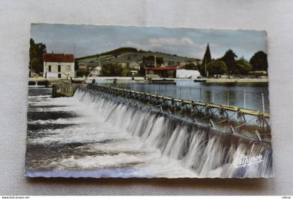 Cpsm, Villeneuve sur Yonne, le barrage, Yonne 89