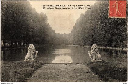 CPA Villepreux Chateau de Monsieur Nagelmackers FRANCE (1379023)