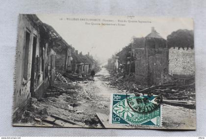 Villers Bretonneux, rue du quatre septembre, Militaria, Somme 80