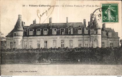 CPA Villers Cotterets Aisne Le Chateau Francois