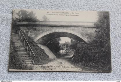Villers Cotterets, la forêt, le pont de la halte, Aisne 02