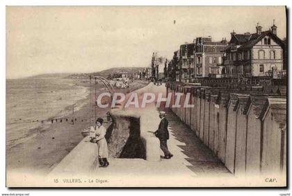 CPA Villers Sur Mer La Digue