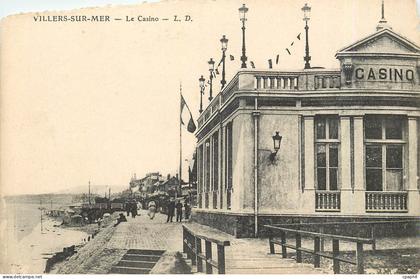 CPA Villers sur Mer Le Casino