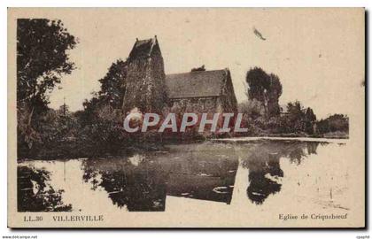 CPA Villerville Eglise de Criqueboeuf