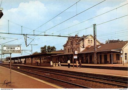 93-EPINAY-VILLETANEUSE - LA GARE
