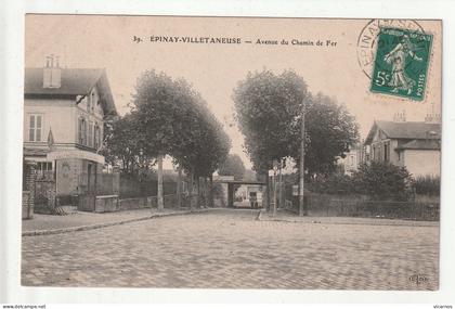 CP 93 EPINAY VILLETANEUSE Avenue du Chemin de Fer