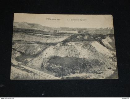 VILLETANEUSE , les carrieres a plare .................. 28114