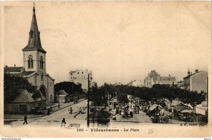 CPA VILLEURBANNE La Place (614324)