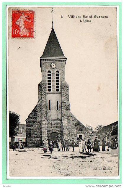77 - VILLIERS SAINT GEORGES -- L'Eglise