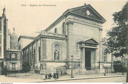 CPA Eglise de Vincennes