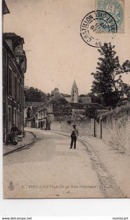 Viry-Châtillon animée rue Francoeur