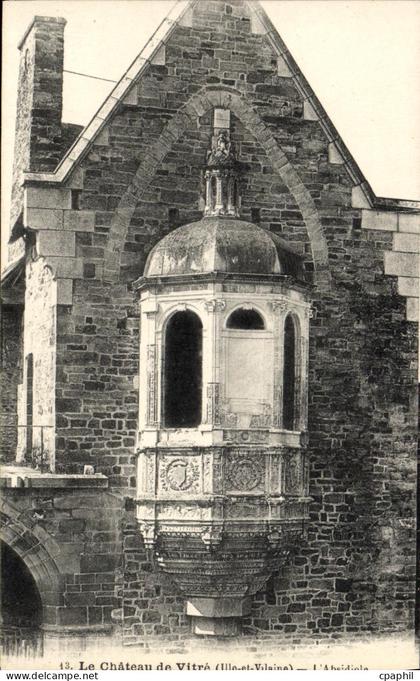 CPA Vitre Chateau L absidiale