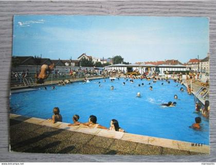 Cpa Vitry le François (51) la piscine