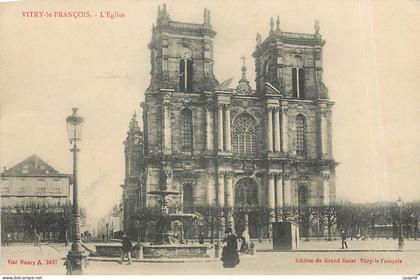 CPA VITRY-le-FRANCOIS - L'église
