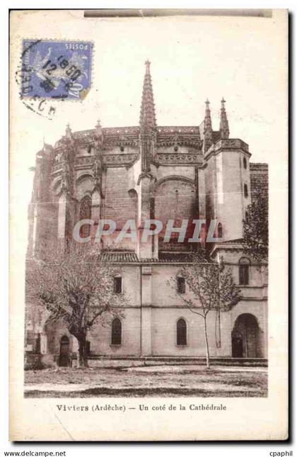 CPA Viviers (Ardeche) Un cote de la Cathedrale
