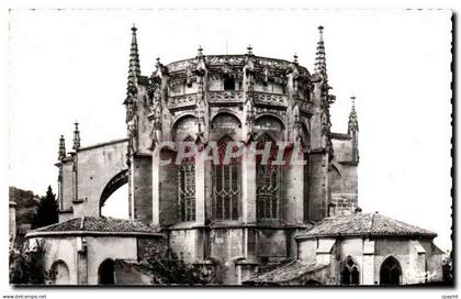 CPA Viviers Rhone Chevet de la Cathedrale