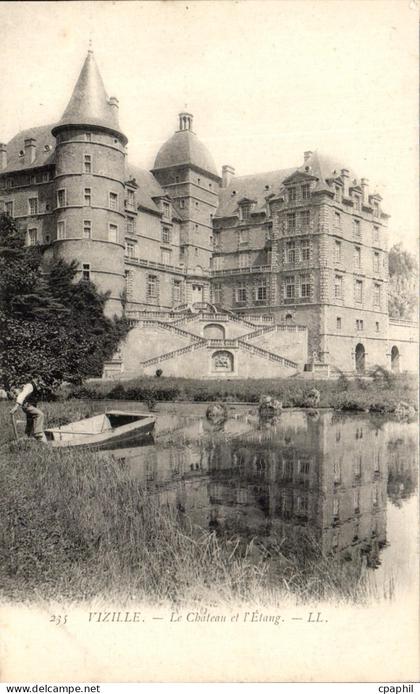 CPA Vizille le Chateau et l'Etang