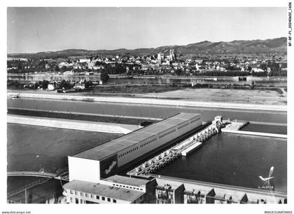 BF-BFP1-0804-68 - En avion au-dessus de BARRAGE de VOGELGRUN - Et vieux brisach