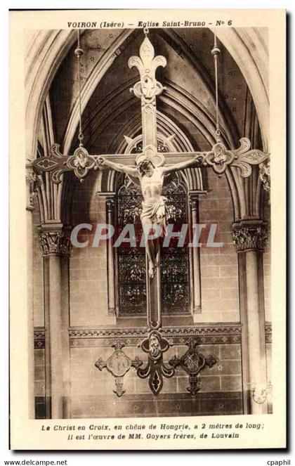 Voiron - Eglise Saint Bruno - CPA