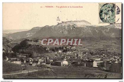 Voiron - Vue Generale et la Grande Sure CPA