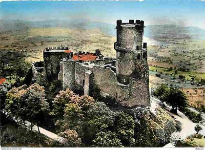63 - Volvic - Le Château de Tournoel - Vue aérienne - CPM - Voir Scans Recto-Verso