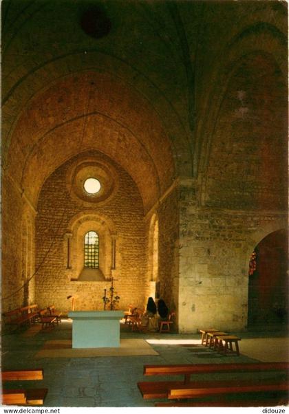 38 - Voreppe - Monastère de Chalais - Moniales de l'Ordre de Saint Dominique - Intérieur de l'Eglise - le Choeur - CPM -