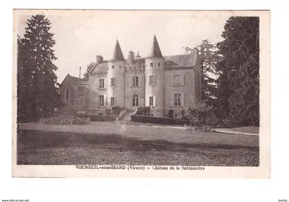 86 vouneuil sous biard chateau de la sablonniere