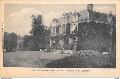 VIENNE  86  VOUNEUIL SOUS BIARD - CHATEAU DE LA LUZANDERIE