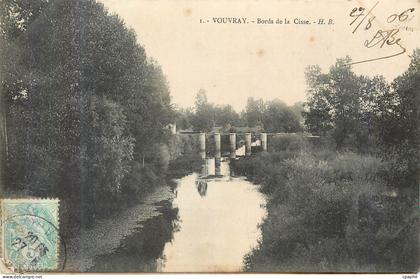 CPA Vouvray bords de la cisse