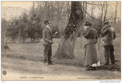 WASSY  A L ARBRE BOSSU NUMERO  GARDE CHAMPETRE