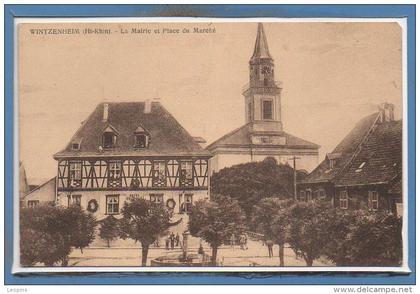 68 - WINTZENHEIM -- La Mairie et